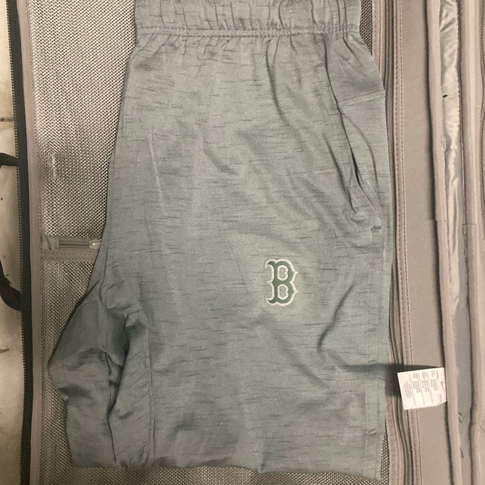 Gray Nike MLB Collection DriFit Boston Red Sox Sweatpants
Light 
Jogger Bottom